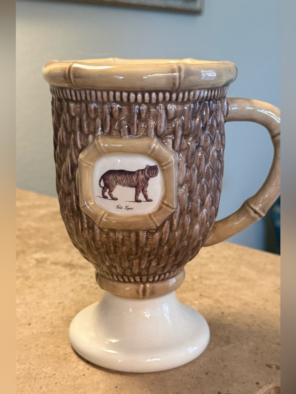 Raymond Waites Empire Tiger Pedestal Mug Certified International CIC